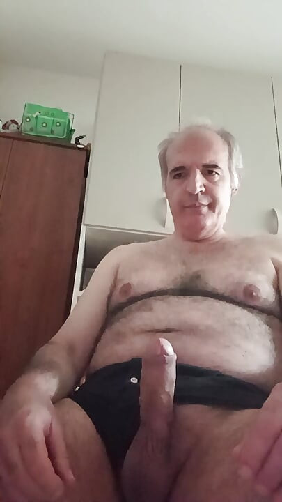 A Long Hot Masturbation of My Hard Cock on a Saturday in July