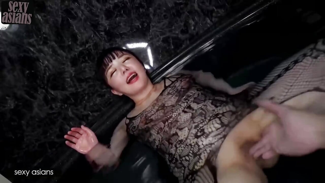 A Married Beauty in Fishnets Squirted in the Shower, Then Kept Cumming Through Steamy Bath Sex