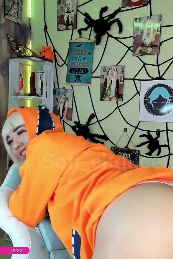 Halloween Ep 1 Runa Cock Deep Close up