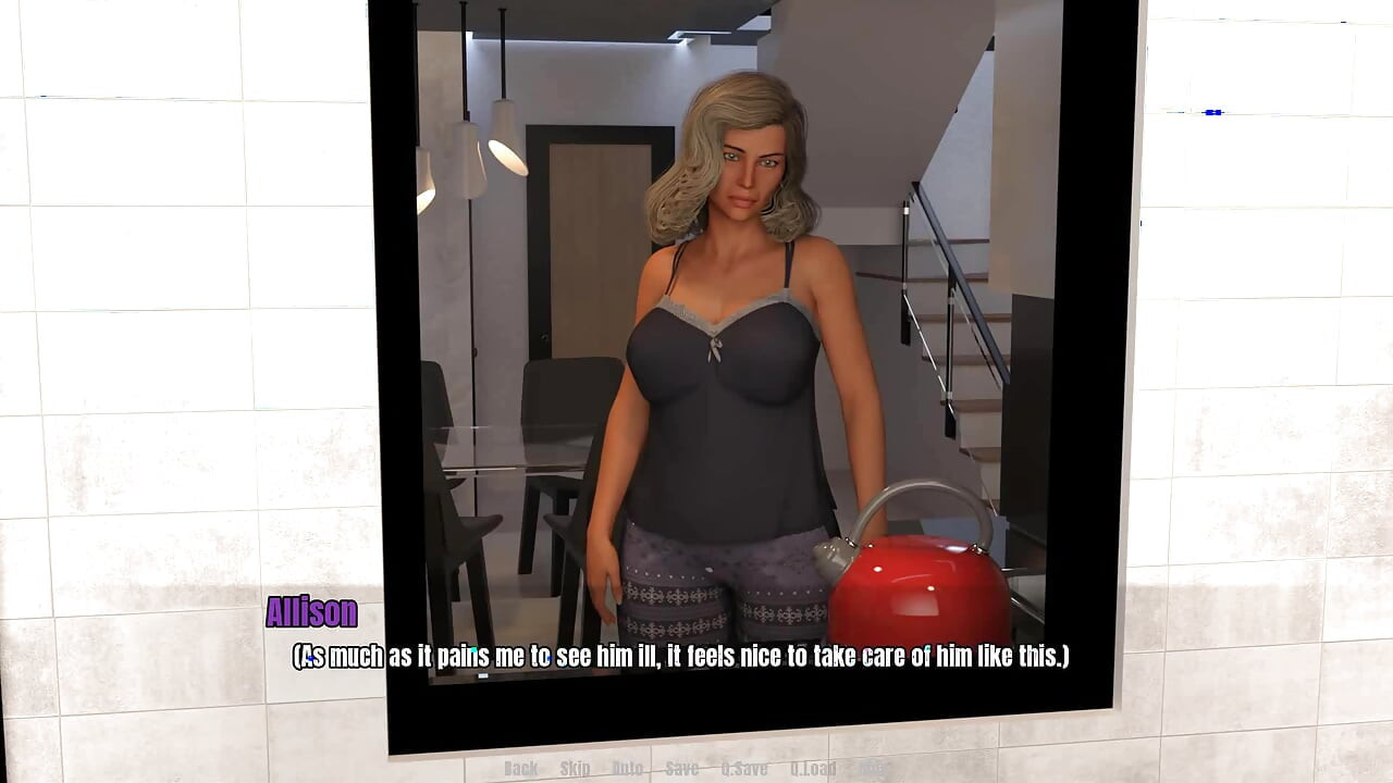 Dom babci: dojrzała milf masuje młodszego faceta ep.22,23