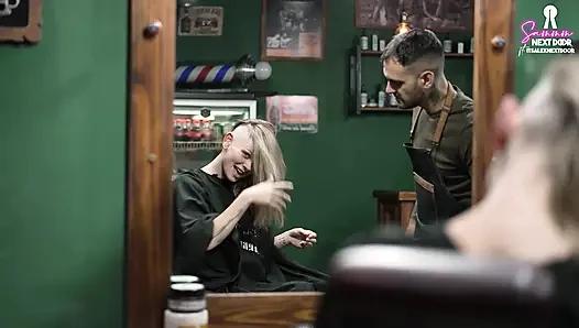 I fuck the barber because I don't have money to pay for the cut