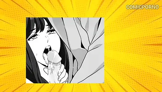 Очко моей лучшей подруги сосет мой член - Comic