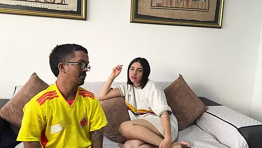 My Best Friend Crying While I His Wife For Losing The Colombia Vs Portugal Match Bet.