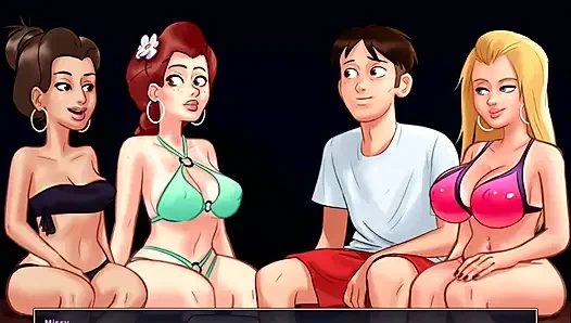 Летняя сага - Йоханнес трахнул Дебби.