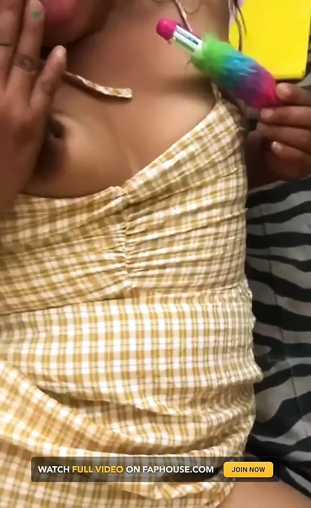 Slutty Wife Masturbates with a Thick Cock