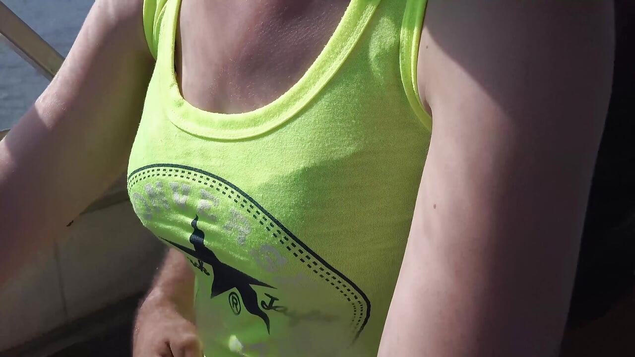 Old hunk fucks young tattooed and pierced brunette on his boat