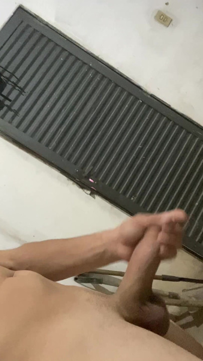 I masturbated sitting on the chair