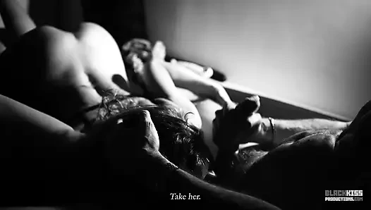 I fuck her ass while my wife watches - we all cum at the same time