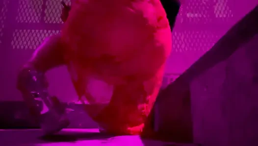 Artemisia Love showing her long legs high heels and juicy ass