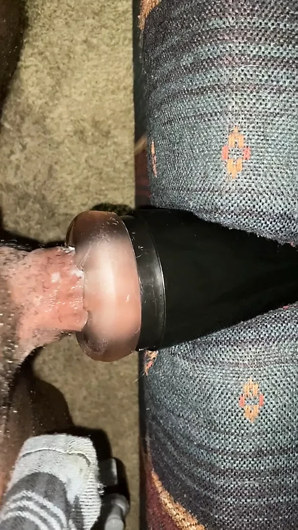 horny boy fucking fleshlight
