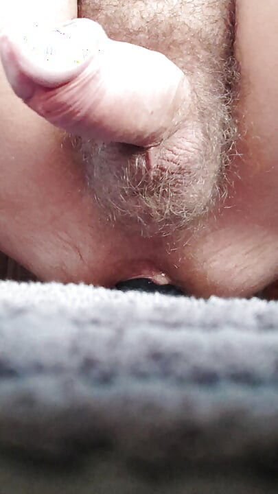 Butt plug and stiff cock