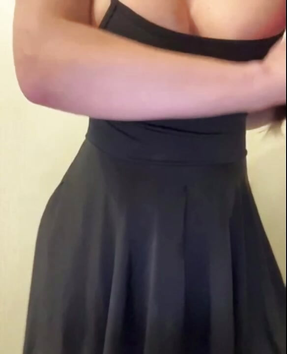 Stepmom with big tits loves sucking two dildos