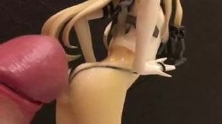 Shimakaze hotlijm klaarkomen op figuur