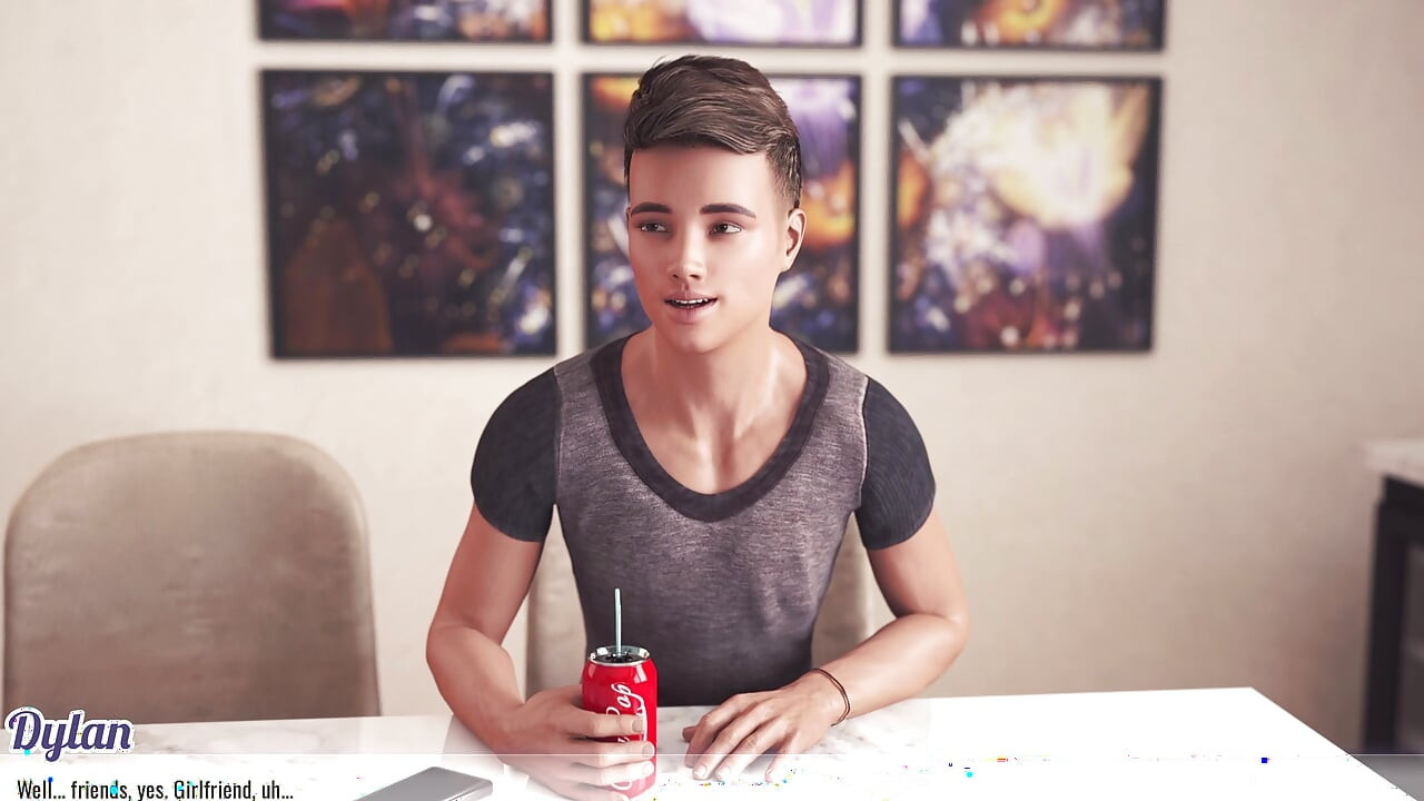 Dylt elcsábította Sam mostohaanyja, és végül a férje előtt ujjal megdugta