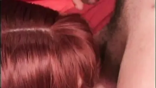 Ibu tiri rambut merah dientot habis-habisan