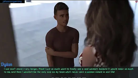 Awam - pergi berbelanja dan ngebiarkan Dylan ngeliat toketku