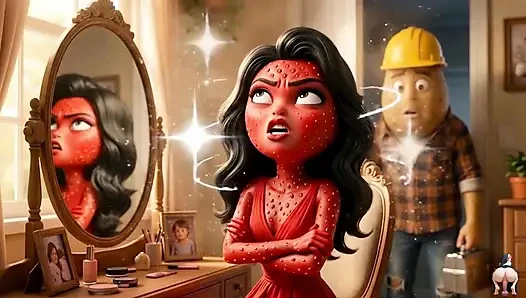 Bölüm 1 - sevimli çilek kız ve patates adam şehvetli anları paylaşıyor yapay zeka hentai