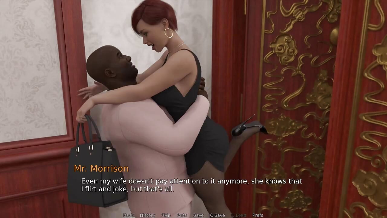 متزوج للتو #02 زوجة ساخنة تمص زب كبير بعمق وتبتلع المني