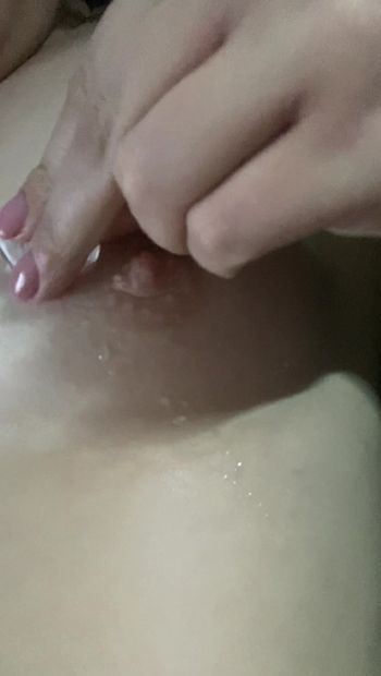 Ice on the nipples
