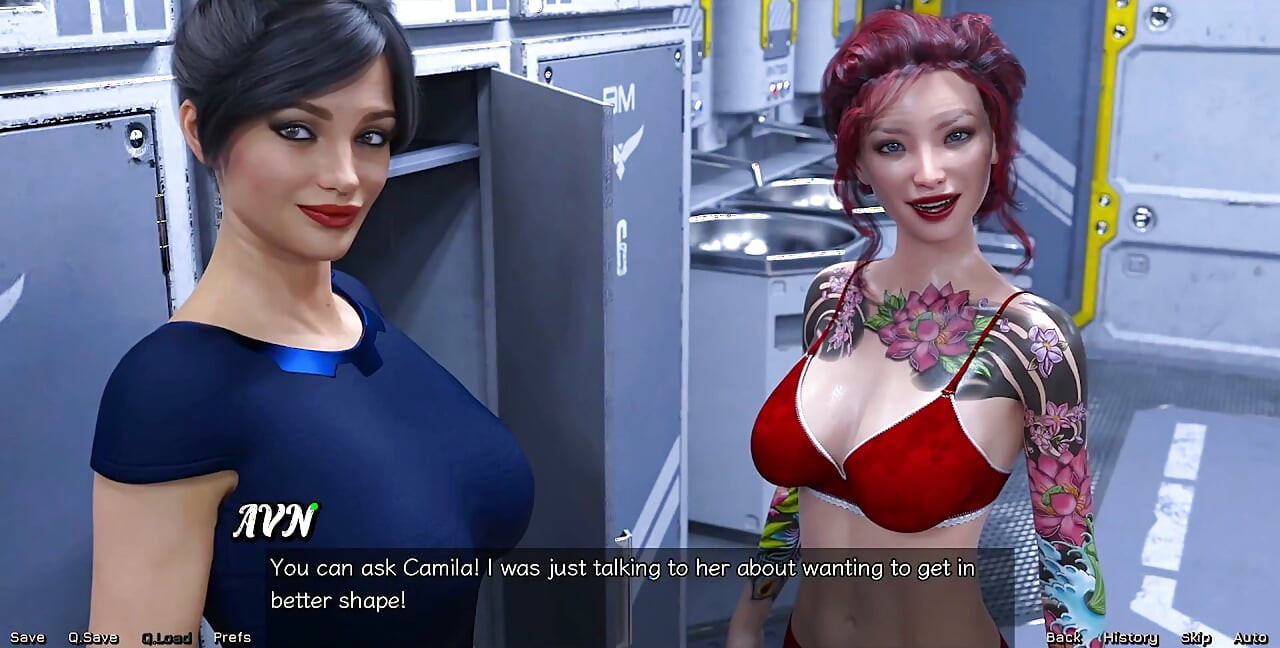 Stranded in Space - Big Tits MILF Wants to Talk