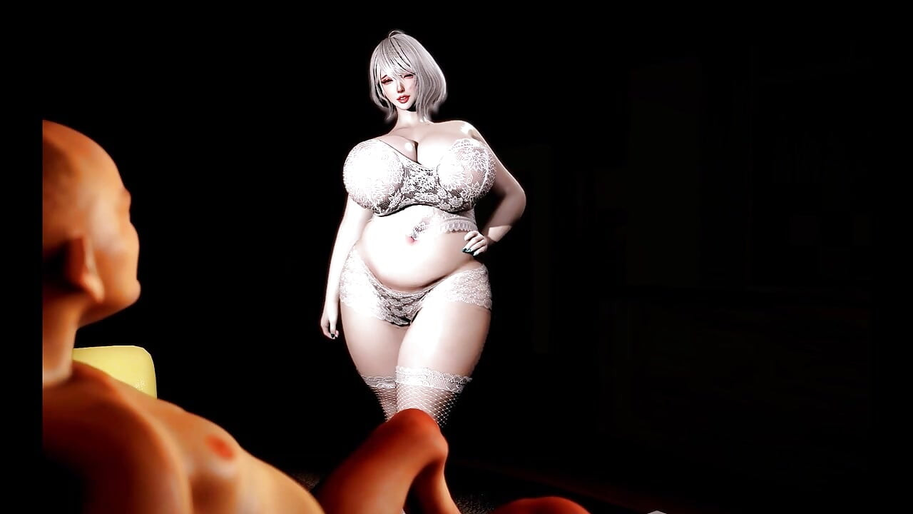 Νευρωνική θεά σε μορφή Thicc- 3D Animation Hentai