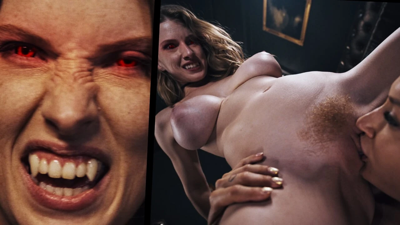 Lesbian Vampire Slayers - Octavia Red Preys On Blonde Babe Tiffany Tatum