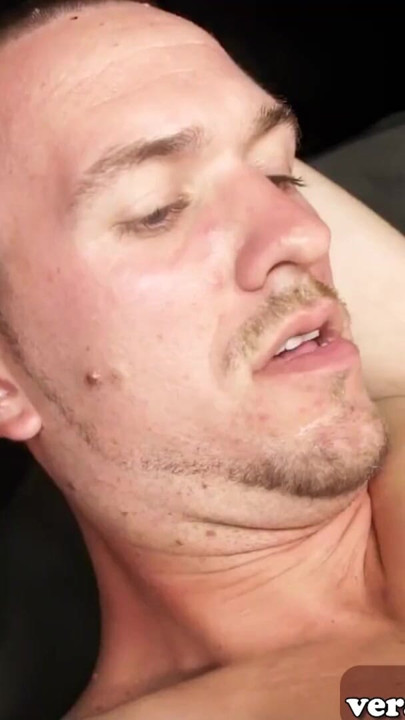 Gays meet in sex cinema and fuck anal with creampie | Clip 3