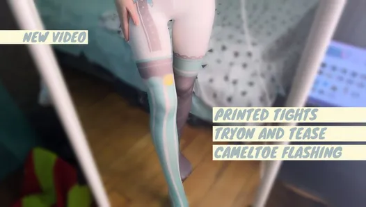 Thick tights tryon teaser