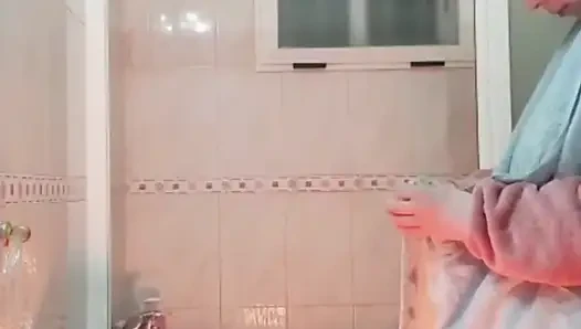 Freundin Unter Der Dusche