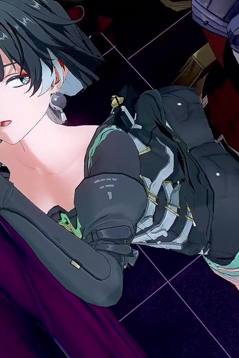 Wuthering waves - jianxin erotis lagi asik nyepong kontol - animasi hentai 3d