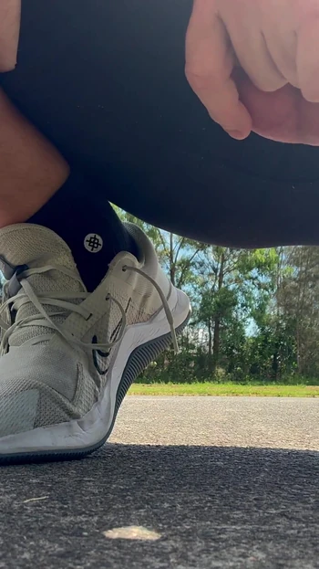 Spectacular moment from "Straight guy playing basketball in public with his dick swinging."