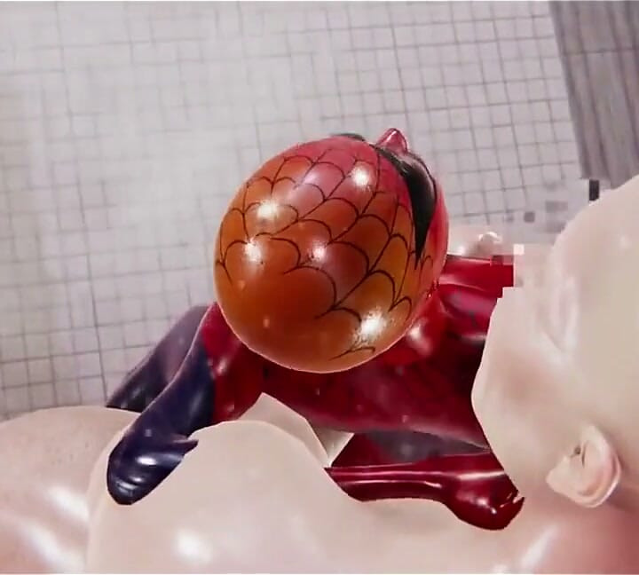 Spiderman Is Fucked by a Big Man Yaoi - Asian Japanese Manga Anime Hentai Gay Porn