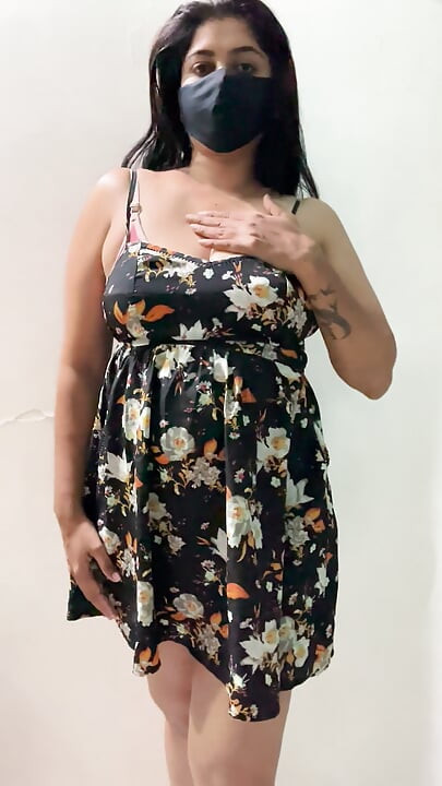 Hot desi chubby milf undressing big boobs