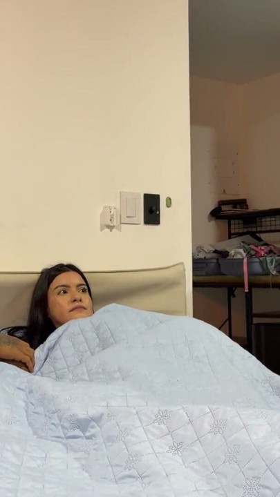 My girlfriend got a call from work... and her stepsister convinces me to fuck her | Clip 1