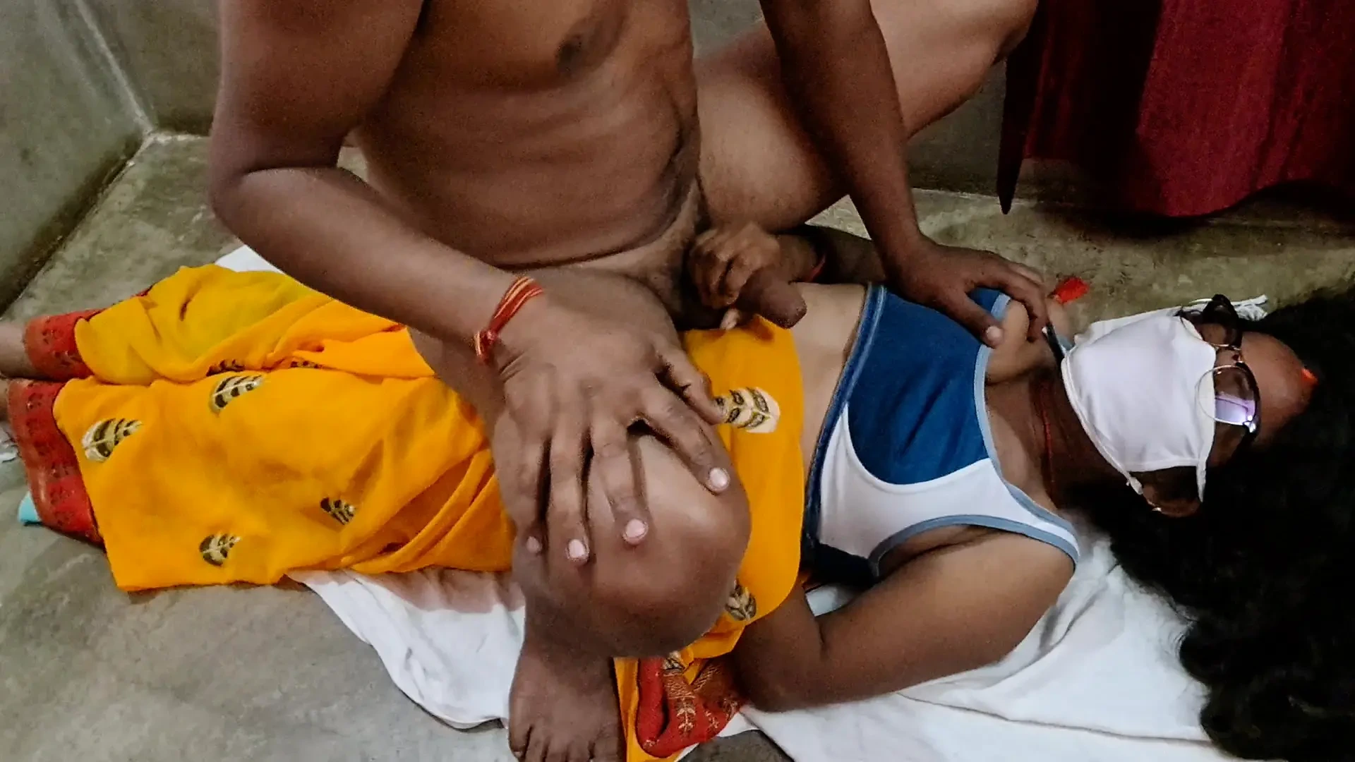 indian aunty and uncle