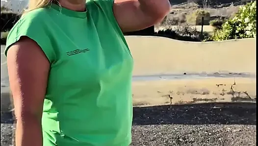Peeing My Jeans While Walking Outside