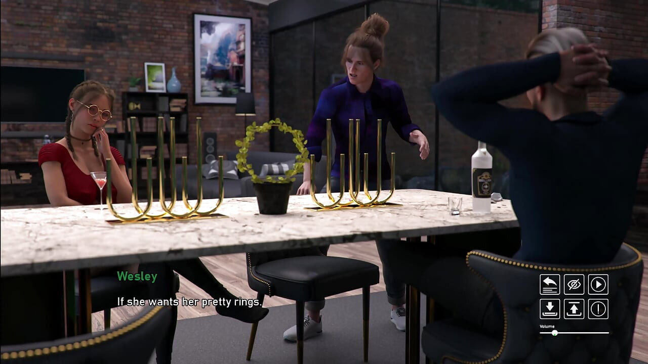 Pașii lui De Bauchery 40 Riley s-au dus să-l salveze pe Wesley și au supt niște pulă