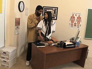 Lana Violet is an Asian eager for a long black cock