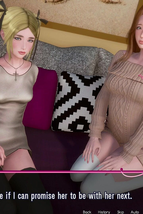 Murmur 38 - Sophie and Yui Attempt Threesome with Adam on Teacher Helen’s Bed