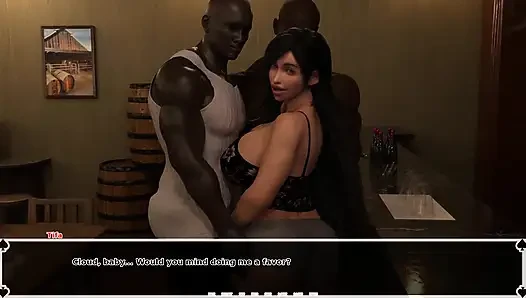 Tifa's Dark Heaven. Cuck Got Hard and Hyped From His Girl Blowing Two BBC He Fucked Her Passionately After That - Wpisode 42