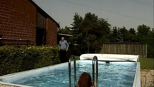 This Classy Lady From Germany Got Fucked at a Pool Party
