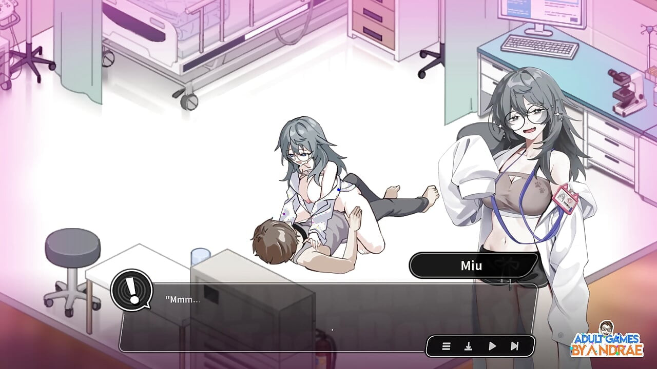 Sexo, Secretos Y Juego De Tecnología Usada Parte 11 - Aliviar Los Impulsos Sexuales De Miu En El Laboratorio