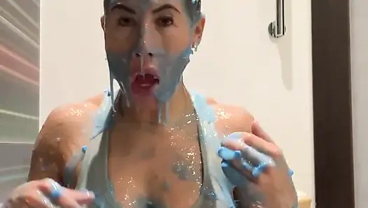 Gym kit gunge azgın orgazm zamanı