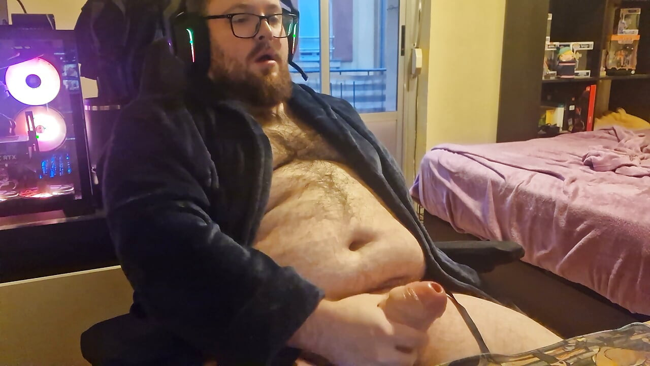 Trying a New Fleshlight on My Fat Cock