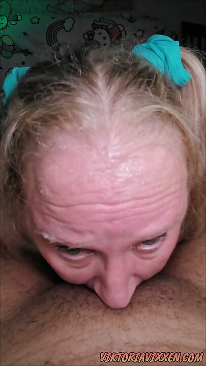 Throat Goblin 127 Sloppy BBW Blonde Deepthroats Thick Cock