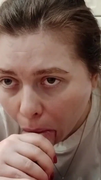 Thrilling moment from "I sucked my neighbors dick in the kitchen"