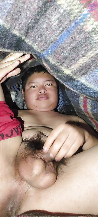 I'm without panties with a lot of hair in my balls