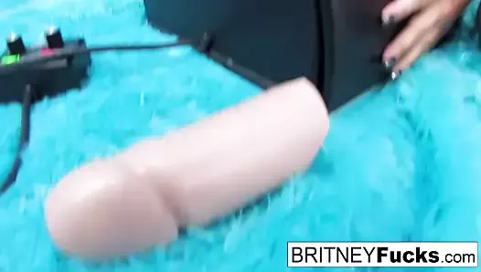 Britney Loves To Ride The Sybian