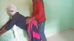 Indian beauty queen sex while cleaning