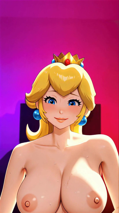 La princesse Peach est ta maman gothique femdom, coaching masturbatoire | Clip 2